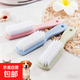 Pet bath brush massage brush foam bath integrated silicone scrub bath brush cat and dog cleaning combing massage brush small brush-mixed color-1