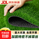 Simulated lawn, fake turf, artificial turf carpet, outdoor lawn mat, football field balcony landscaping, balcony landscaping 5D black back 2.5 double layer extra dense thickened spring grass 1.5 meters wide*7 meters long