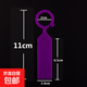 Ring label thickened plastic waterproof plant mark classification color card hanging mark grape seedlings purple 100 pieces