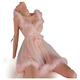 Sexy temptation pajamas, sexy lingerie, women's bed shirt, pure desire, hot temptation nightgown, passion suit uniform, light pink - soft cute bunny nightgown (separate suspender skirt), one size fits all 85Jin Jin is equal to 0.5kg -125Jin Jin is equal to 0.5kg