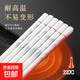 Angbao ceramic chopsticks are non-slip, antibacterial and mildew resistant. Wanlijiangshan is a high-end, environmentally friendly, easy to clean, high temperature resistant and non-deformable ceramic antibacterial, mildew resistant and high temperature resistant chopsticks. 1 pair.