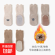 Autumn and winter children's socks, infants and toddlers, warm terry thickened floor socks, newborn baby socks, indoor non-slip socks, Y2197-3 pairs (off-white/khaki/coffee), one size fits all, M size 1-3 years old