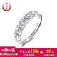 Yuan Shengfu's new PT950 fashion car flower ring platinum ring platinum elegant shiny hand jewelry for women 2.74 grams