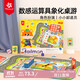Pinwheel children's board game 3-6 years old number sense enlightenment thinking training young children mathematics teaching aids board game educational toys postman