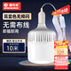 Whale and Light LED energy-saving light bulb with plug household plug-in e27 socket lamp with switch line super bright hanging small wall lamp 10 meters line