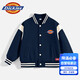 Dickies children's clothing children's spring and autumn jacket 2025 new small and medium-sized children's college style baseball uniform boys' autumn American autumn clothing