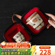 Xinyu Li Dunhuang Ru Kiln Travel Tea Set Portable Outdoor Quick Cup Ceramic Souvenir Men's Gift Souvenir