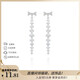 XUPING Xuping Jewelry Alloy Fashion Temperament Trendy Niche Design Personalized Earrings Gift Accessories S00086120 Earrings