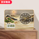 KODO Creative Simple Desktop Clock Office Ornaments Perpetual Calendar Bedroom Living Room Table Clock Silent Home Desktop Clock Alpine Flowing Water Calendar 20*30cm No Specifications