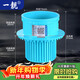A beautiful 75 pipe PVC pipe simple second row secondary drainage public toilet hidden drain pipe waterproof embedded parts blue new material 75PVC pipe secondary drainage