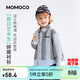 Mami Maka (MOMOCO) children's clothing boys' shirts 2026 spring fashion trendy shirts for middle and large children blue 105