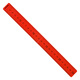 Zhonglin (Nakabayashi) 25 cm Faltungsskala Lineal Magnetic Lesezeichen Learning Office Universal Herrscher Orange Red DBR-Lo