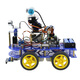 Makerobo STM32 Smart Car Robot Kit 4WD Allrad-Programmierungsprogrammierung DIY-Entwicklungswettbewerb Tracking Hindernisvermeidung Fernbedienung Bluetooth Control/W B-Paket