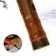 
Mr. Guanzi flute Mr. Guanzi professionally performs the refined double insert two-section bitter bamboo flute horizontal flute instrument for beginner grade children D tune