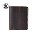 Andseeyou Marke handgefertigtes verrückter Pferde Leder Brieftasche Herren Kurzes Geld Chuck Schicht Cowide Kartentasche ID Echt Leder Brieftasche Vertikal