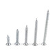 
Jishuo[M3/M4/M5]GB846 countersunk head self-tapping screw series galvanized cross flat head self-tapping M3*6[200 pieces]