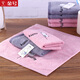 Gold number pure cotton Miffy cartoon couple, children and ladies face towel, bath towel, kindergarten square towel, travel towel, sweat towel, handkerchief towel, soft and absorbent 36*34CM gray