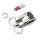 BO you Edelstahl tragen Gürtelschlüsselkette Autokette Schlüsselkette Herren Taille Hanging Key Ring Schlüssel Ringschlüssel Ringschlüssel Ringschlüssel Anhänger 510