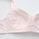Bailing Baili 2-piece girl underwear thin style without steel rings middle school girl bra junior high school high school vest bra 81003 91102 pink + blue 85B