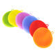 Jepoo Silicone Dish Cloth Cleaning Dish Brush Multifunctional 2 Pack