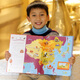 [Original Old Book] Beidou Kinderbuch*Weltkarte: Reisen mit Papa (Encyclopedia Knowledge Edition) [Englisch] Nick Corrain 9787555701 ** 4 Chengdu Map Publishing House