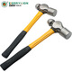 Budweiser Lion round-head hammer wooden handle fiber handle hammer nipple hammer multi-functional household repair woodworking small hammer hammer hammer wooden handle round-head hammer 1P