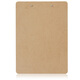 Clip de carte d'écriture de Deli A4 Clip de fichier multifonctionnel Clip métallique Clip puissant Clip Clip Écriture Pad Poetry Récitation Pad Informations Étudiant Informations Clip de stockage [Brown] Style de journal épaissis + crochet 9226