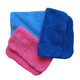 Coral velvet rags in a pack of 5, double-layer thickened absorbent rags, double-sided cleaning kitchen rags, tablecloths, not easy to shed lint, hand cloths, household cleaning cloths, 30*40cm, 5 packs