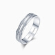 Pt.Charm platinum ring pt950 platinum couple ring women's lifestyle wedding ring jewelry fashionable and elegant gift women's ring out of stock can be customized contact customer service 4 grams