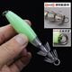 Weihe luminous squid hook for fishing octopus hook, night fishing double row 8-claw hook, umbrella hook, fluorescent wood shrimp sea fishing hook, luminous squid hook