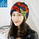 FREESCOPE two pieces] Autumn and winter outdoor warm neck scarf for men and women, neck gaiter, scarf pullover, sports cycling double-layer pile hat, black British style (soft style)