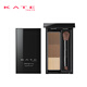 KATE three-color eyebrow powder, water-resistant and sweat-resistant, nose shadow, eyebrow shaping, 3-color long-lasting makeup, natural gift for girlfriend EX-5 2.2g