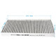 MAHLE (MAHLE) PM2.5 air conditioner filter element filter grid LAK866 (classic Fox 10-15 years manual button)