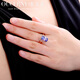 Ottieni Schmuck 3.75 Karat Tansanit Ring 18K Roségold Frauen eingelegtes Diamant Customized 7-10 Tage 18K Roségold müssen angepasst werden