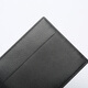 Hongu Brieftasche Neue Männer Brieftasche kurze Modegeschäftsbeutel Horizontale Brieftasche für Freund Geburtstag Geschenk Schwarzer horizontaler Stil