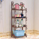 
Worm-style bathroom storage rack Floor-standing bathroom washbasin rack Toilet and kitchen storage rack layer rack z675 Z673-3 floor white