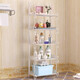 
Worm-style bathroom storage rack Floor-standing bathroom washbasin rack Toilet and kitchen storage rack layer rack z675 Z673-3 floor white
