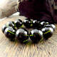 Xiangshiyuan collectible 22mm Czech meteorite bracelet men's glass meteorite bracelet green crystal one thing and one picture
