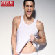 [Jingdong Supermarket] Yu Zhaolin [3 Pack] Men's Vest Men's Pure Cotton Casual Sports Trendy Men's Vest Black, Gray and White Three Colors XXL