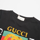 Gucci pattern cotton short-sleeved T-shirt 475740 X3G17 1060 4A/4 years old/104cm