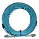 EB-LINK 电信级LC-LC铠装OM3万兆多模双芯10G光纤跳线OM4双工尾纤防鼠咬抗拉抗压 铠装万兆多模双芯OM3 15米