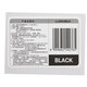 Lock Lock Glass Water Tasse Sommer-Frauen tragbare Tee Tasse Doppelschicht hitzebeständige Studenten Anti-Scenen Cup White Collar Cup LLG653BLK Schwarz- 350 ml