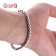 GsunG platinum Pt950 bracelet for men/women style light bead chain platinum classic fishhook clasp needs to be customized. Calculated based on the gold price of the day