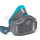 Tang Feng Silicone dustproof mask grinding and prevent industrial dust PM2.5 protective mask Woodworking electric welding labor-protective breathable decoration and cleanable mask 1502 blue + 5 pieces of activated carbon