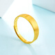 Xie Ruilin (TSL) gold wedding ring with live mouth blessing pure gold couple wedding ring YN146-YN147 (female model about 2.9 grams) labor cost is about 460 yuan