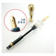 
Yongsheng 698 transparent demonstration piston 14k gold pen 001 transparent gold clip 14k gold pen nib 0.5 0.5mm