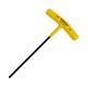 XMSJ Botton T-förmiger hexagonaler Schraubenschlüssel T-Handle Sechseckhardware-Werkzeug T-förmiger Schraubenschlüssel Hexagonal Edge Metrische Flachkopf 10mm Länge 152 mm (15276)