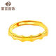 Cai Bai Jewelry Gold Ring Pure Gold Transfer Bamboo Ring Ring Price HJ Pure Gold Approximately 2.88g