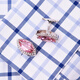 KFLK High-End-Manschette Links für Männer französische Schnallenschubsthemmelde Hemd Schnalle Hülle Hemd Shirt Button Cuff