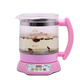 
Rongshijin SD-686 health pot adjustable power decoction pot glass electric kettle 304 stainless steel heating plate romantic powder